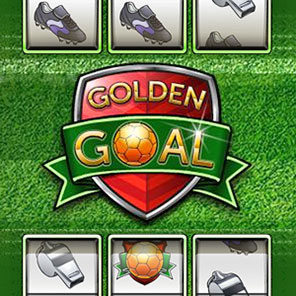 В симулятор автомата Golden Goal можно поиграть онлайн без регистрации без скачивания без смс бесплатно в режиме демо
