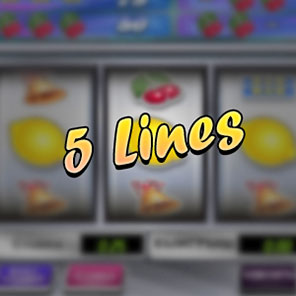 В азартный симулятор Five Lines можно сыграть бесплатно без скачивания онлайн без регистрации без смс в демо версии