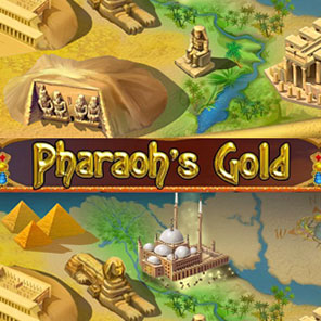В симулятор автомата Pharaons Gold можно поиграть без смс без скачивания бесплатно онлайн без регистрации в демо вариации